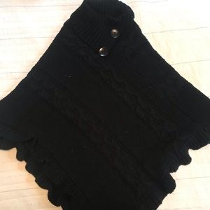 Women’s  sweater poncho.